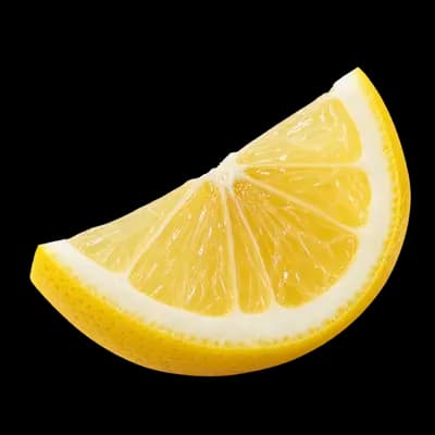Lemon wedge