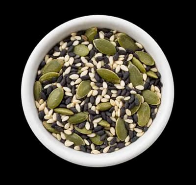 Bowl of seeds